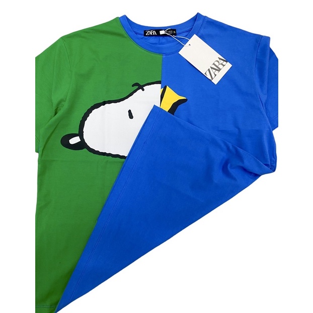 Áo thun tshirt Snoopy phối màu dễ thương