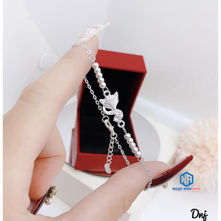 Lắc tay bạc hồ ly. lắc tay tai lộc . bạc_ngọc anh
