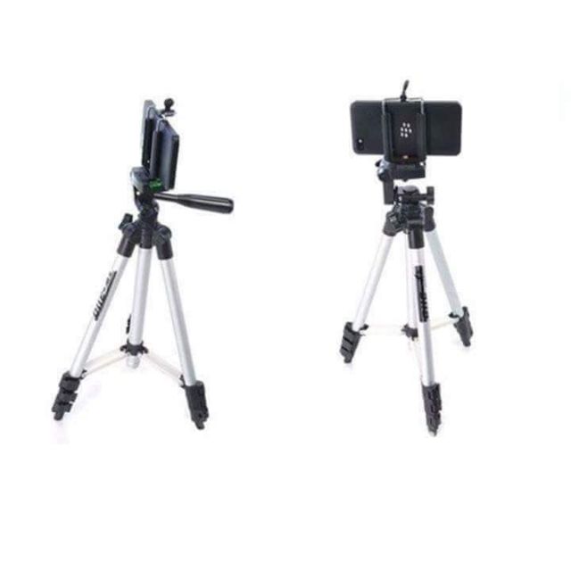 ( GIÁ HỦY DIỆT) Gậy 3 chân Tripod TF  3110 /  3120A mẫu mới kèm giá đỡ điện thoại