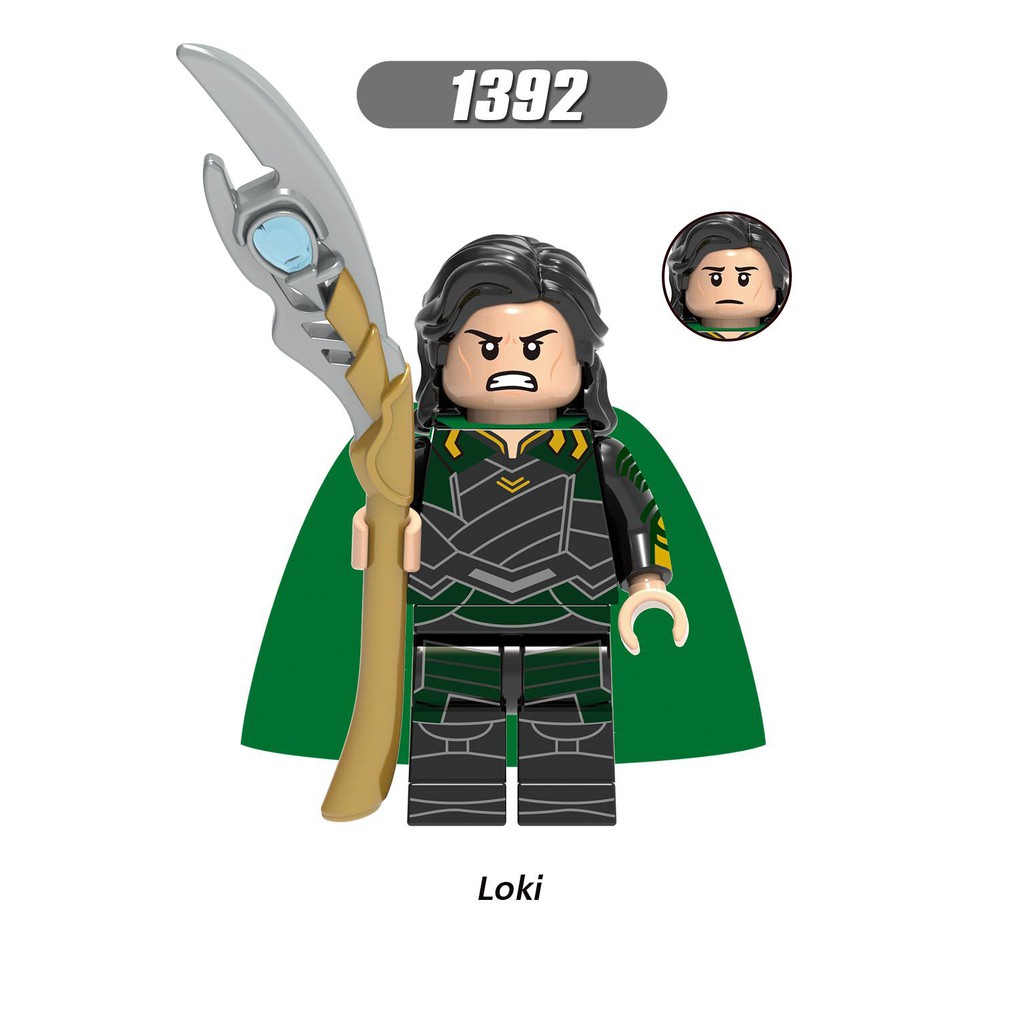 Minifigures Avengers Các Nhân Vật Siêu Anh Hùng Thor Groot Loki Steve Rogers X0273