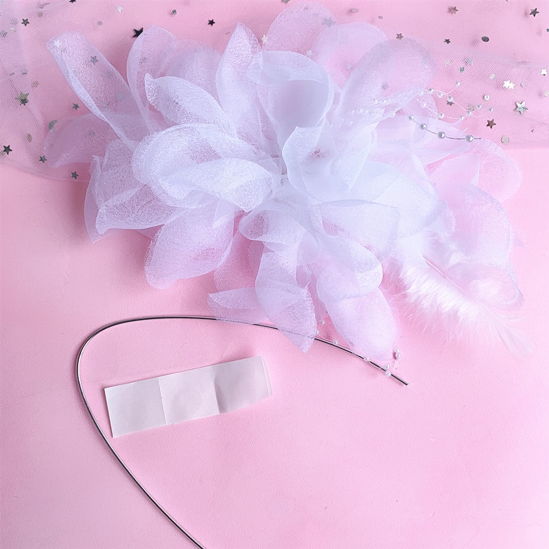 Phụ Kiện Trang Trí Bánh Kem Sinh Nhật Kiểu Lông Vũ Nhiều Màu Sắc Dễ Thương