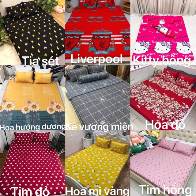 Vỏ gối ôm cotton poly.