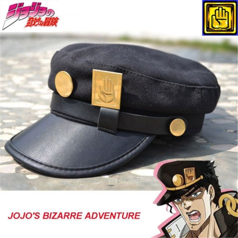 Mũ lưỡi trai phong cách Jojo 's Bizarre Adventure Jotaro Kujo Joseph Militaire kiểu dáng thời trang