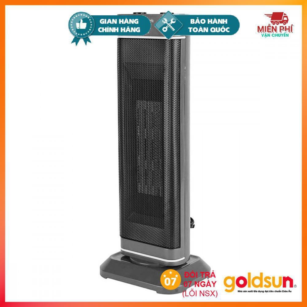 Máy sưởi Ceramic GOLDSUN GCH-3001M, Máy sưởi Gốm GOLDSUN Làm Ấm Nhanh Tỏa Nhiệt Đều