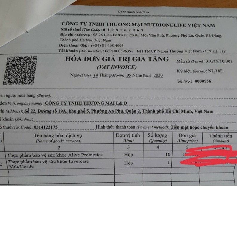 Men Vi Sinh Alive Probiotics Hàn Quốc