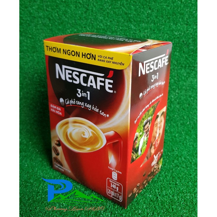 SIÊU GIẢM GIÁ Cà phê hòa tan Nescafé 3in1 - Hộp 340g