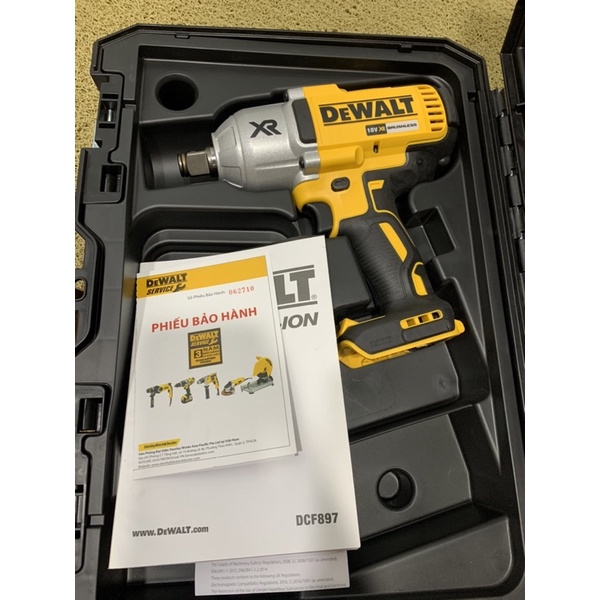 Thân máy Bulong Dewatl DCF897