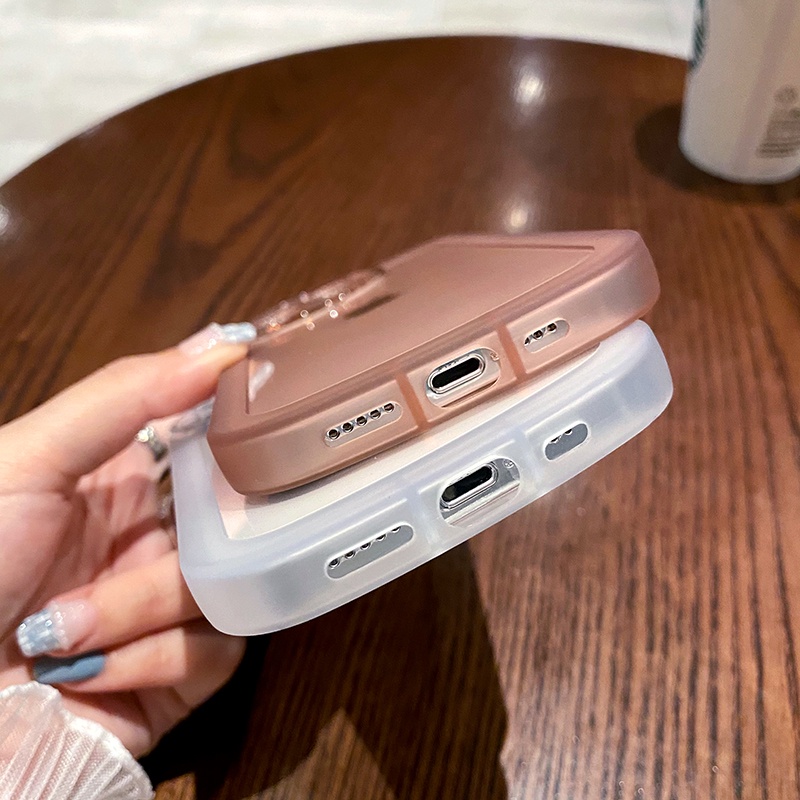 Ốp Điện Thoại Mềm Trong Suốt Chống Sốc Màu Kẹo Hình Tròn Cho iPhone 11 12 13 Pro Max X XR XS Max 12 Pro