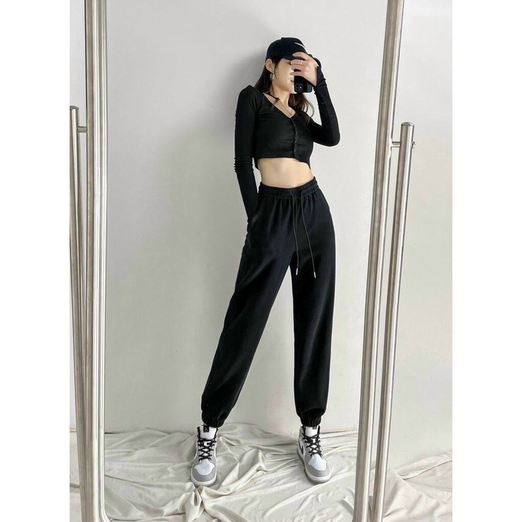 Quần Bomber Nỉ Tăm Dành Cho Nữ Siêu Hot từ 40-60kg