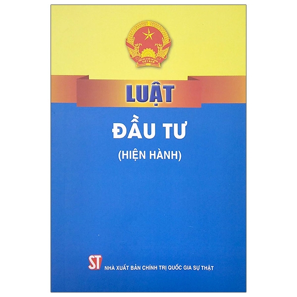 Sách Luật Đầu Tư (Hiện Hành) | BigBuy360 - bigbuy360.vn