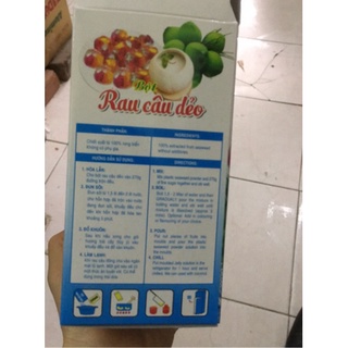 Bột Rau Câu Con Cá Dẻo ( Gói 10g )