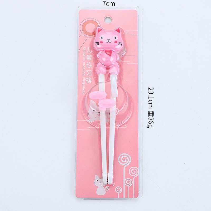 Đũa Tập Gắp Xỏ Ngón Nhiều Hình Dễ Thương Cho Bé