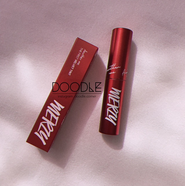 [NEW] Son kem lì Merzy The First Velvet Lip Tint Limited Edition V6 Firenze Negroni phiên bản vỏ đỏ 2019 (Có Sẵn) | Thế Giới Skin Care