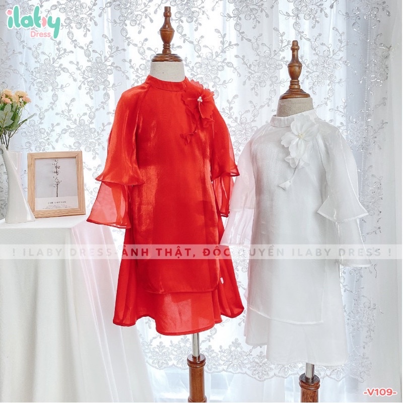 Áo dài công chúa cho bé nhà MINH ANH Fashion