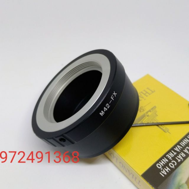 M42-FX Adapter Ngàm chuyển M42 lens sang máy Fuji Xmount