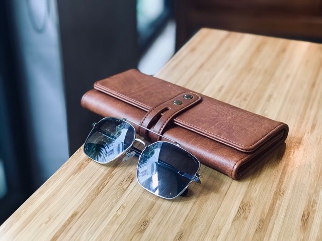 Ví Nữ Cầm Tay Handmade Da Thật Cao Cấp