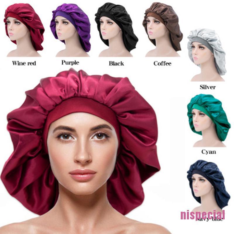 (Hàng Mới) Mũ Trùm Đầu Chống Thấm Nước Màu Sắc Xinh Xắn Cho Nữ