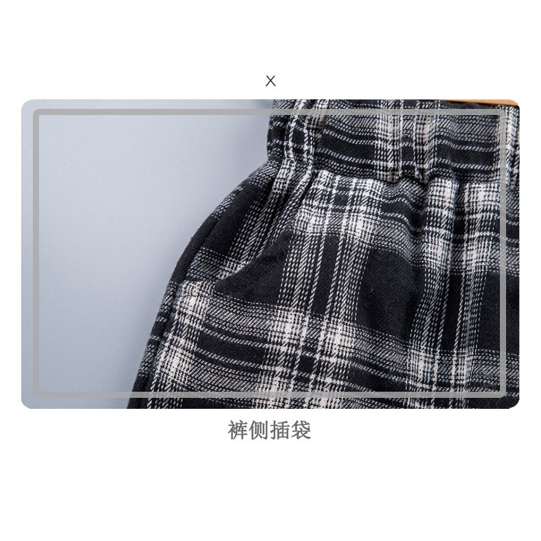Set Áo Thun Bé Trai Áo Phông Bé Trai Áo Thun Cotton Trẻ Em Hình Sư Tử Quần Caro Cho Bé Trai Size Từ 1 - 4 Tuổi-S1150