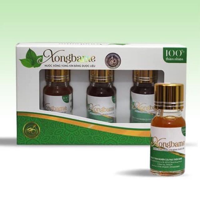 Nước xông vùng kín bằng dược liệu Xongbame
