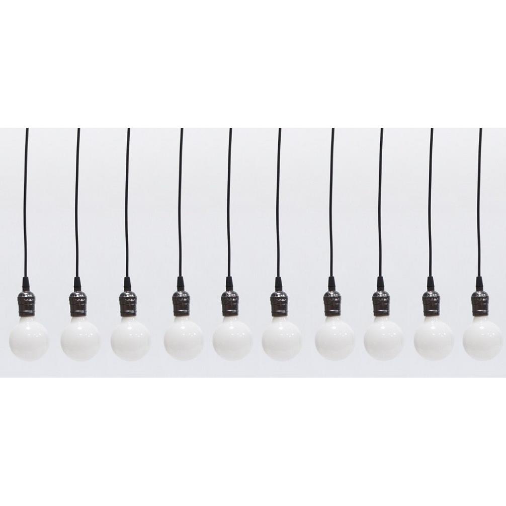 Bộ 10 đèn thả cổ điển Vintage bóng tròn trang trí G80 7W