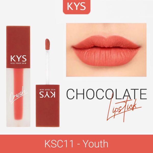 Son kem KYS Chocolate Crush HỒNG ĐÀO KSC11 – YOUTH