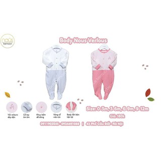 Body có tất Nous Velours