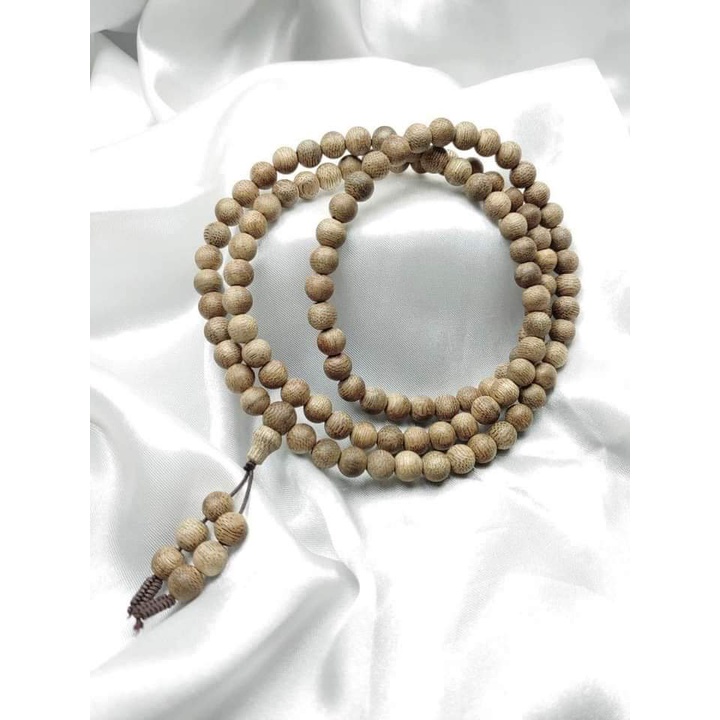 Vòng Đeo Tay Trầm Hương Mộc Thô Tự Nhiên, Trầm Rừng Tự Nhiên Lâu Năm – Size 6 Ly