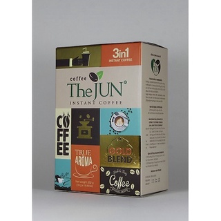 CAFE SỮA HÒA TAN THE JUN GOLD BLEND 3 IN 1 252G