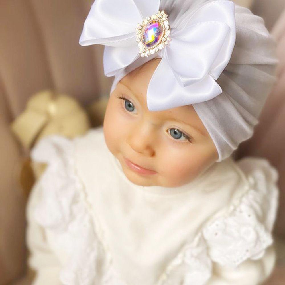Băng Đô Thắt Nơ Bằng Vải Cotton Cho Bé