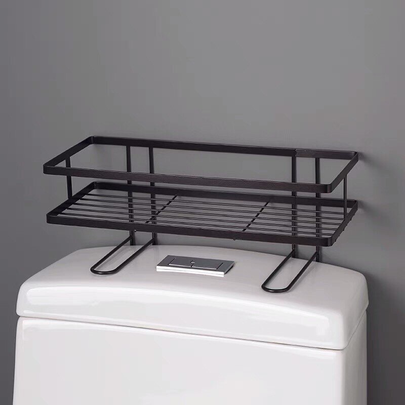 Kệ để đồ trên toilet