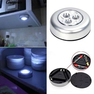 Đèn Led 3 Bóng Mini Thông Minh Dán Tường.