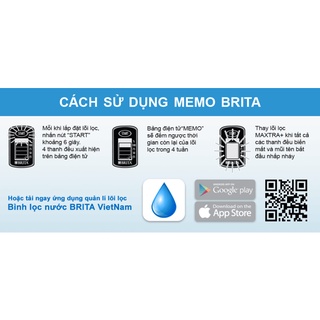 [Mã SKAMLTS0811 giảm 15K đơn 0Đ] Bình Lọc Nước Brita Fill & Serve Mind Soft Blue - 1.3L (Kèm Microdisc)
