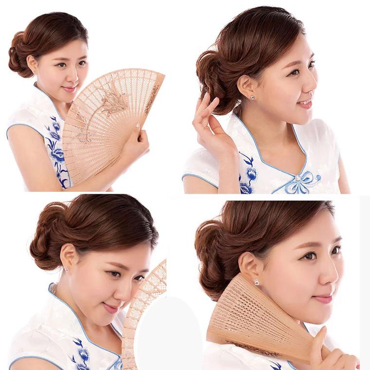 Hoa Tai Nữ Bạc Hiểu Minh HT180S