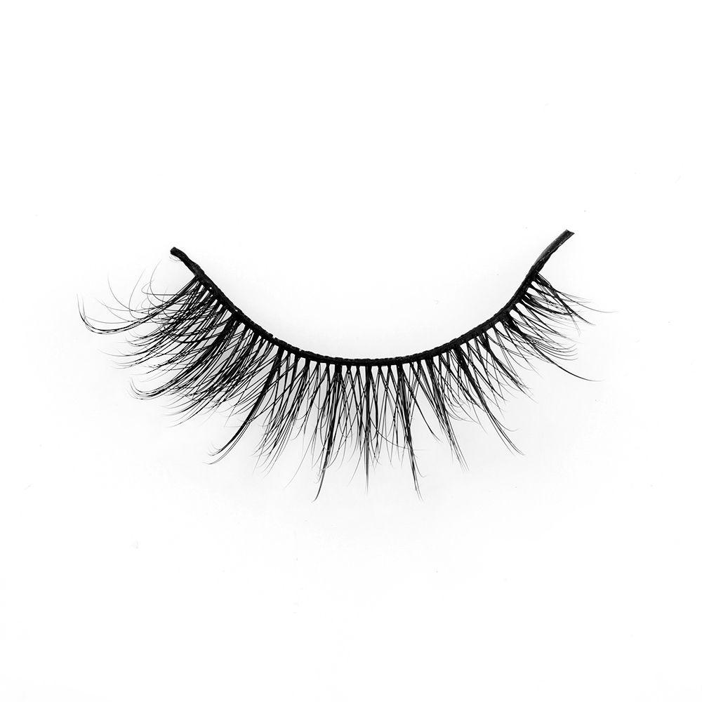 JUNE Eye Makeup  False Eyelashes Cruelty-free 3D Faux Soft Mink Hair Extension Tools Pure Handmade Wispy Natural Long Woman Fluffy