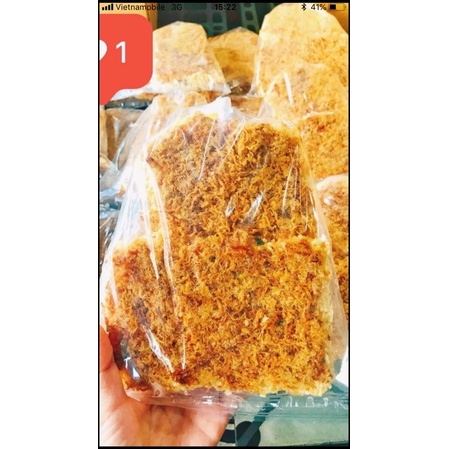 Cơm cháy siêu chà bông 250gr ăn vặt ngon Sài Gòn