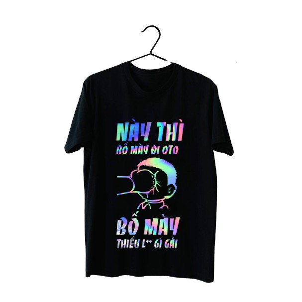 Áo phông phản quang bảy màu Hình J.K, form rộng tay lỡ chất Cotton freesize cho nam và nữ MODY