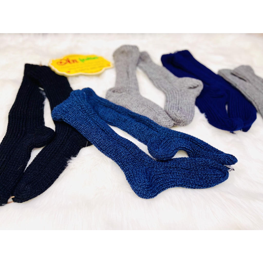 Tất len, Vớ len siêu dày siêu ấm dùng mang trong kho lạnh âm 25 độ