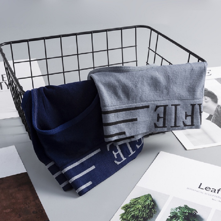 COMBO 3 Quần lót nam tam giác cao cấp túi zip tiện lợi co giãn kháng khuẩn LOTNAM05