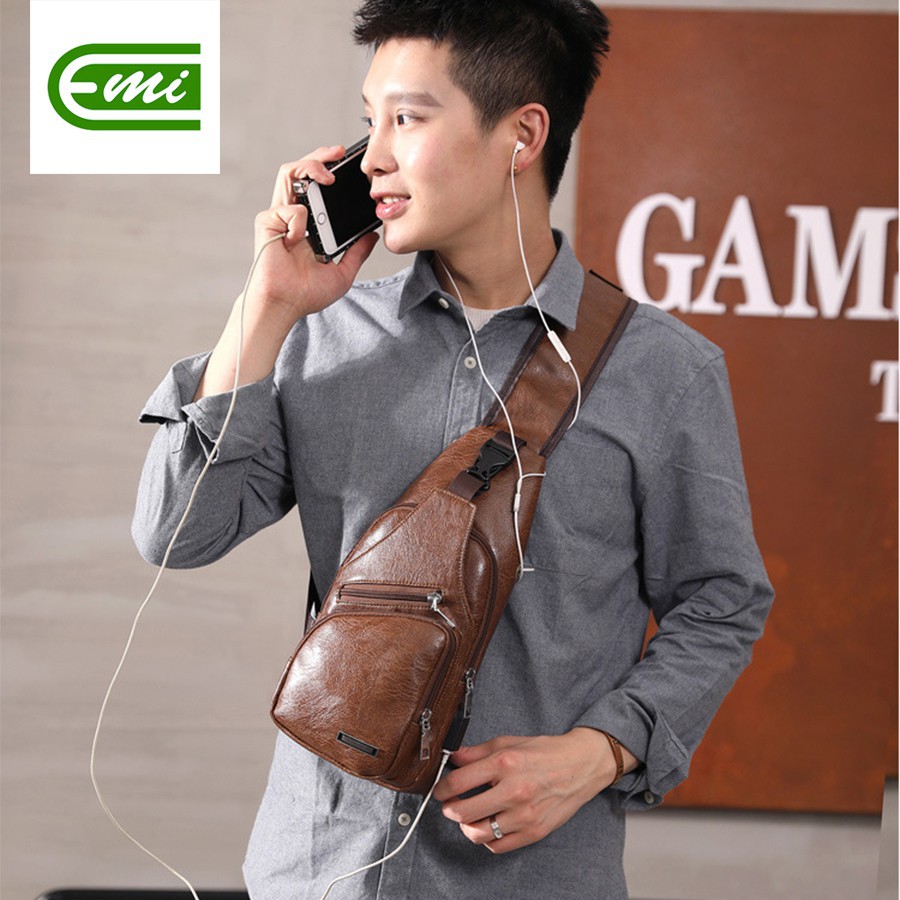 Túi Đeo Chéo Nam 🎁FREESHIP🎁 Giảm 10k nhập [VIDA9] 🎁 Túi đeo chéo hàn quốc trẻ trung năng động | BigBuy360 - bigbuy360.vn