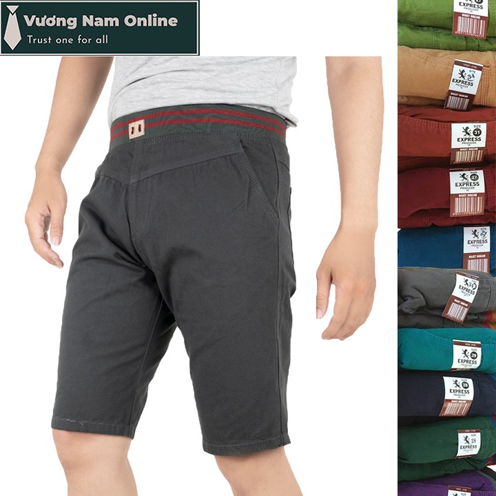 QUẦN SHORT KAKI NAM VẢI DÀY LƯNG THUN HÀNG ĐẸP CHỌN LỌC CÓ SIZE LỚN từ 45kg - 75kg | BigBuy360 - bigbuy360.vn