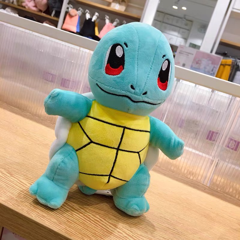 TAKARA TOMY Đồ chơi nhồi bông Hình Pokemon Đáng Yêu Pokemon Plush Charmander Squirtle Pikachu Plush Anime Stuffed Animal Toy Pokemon Plush Doll for Kid Birthday Christmas Gift