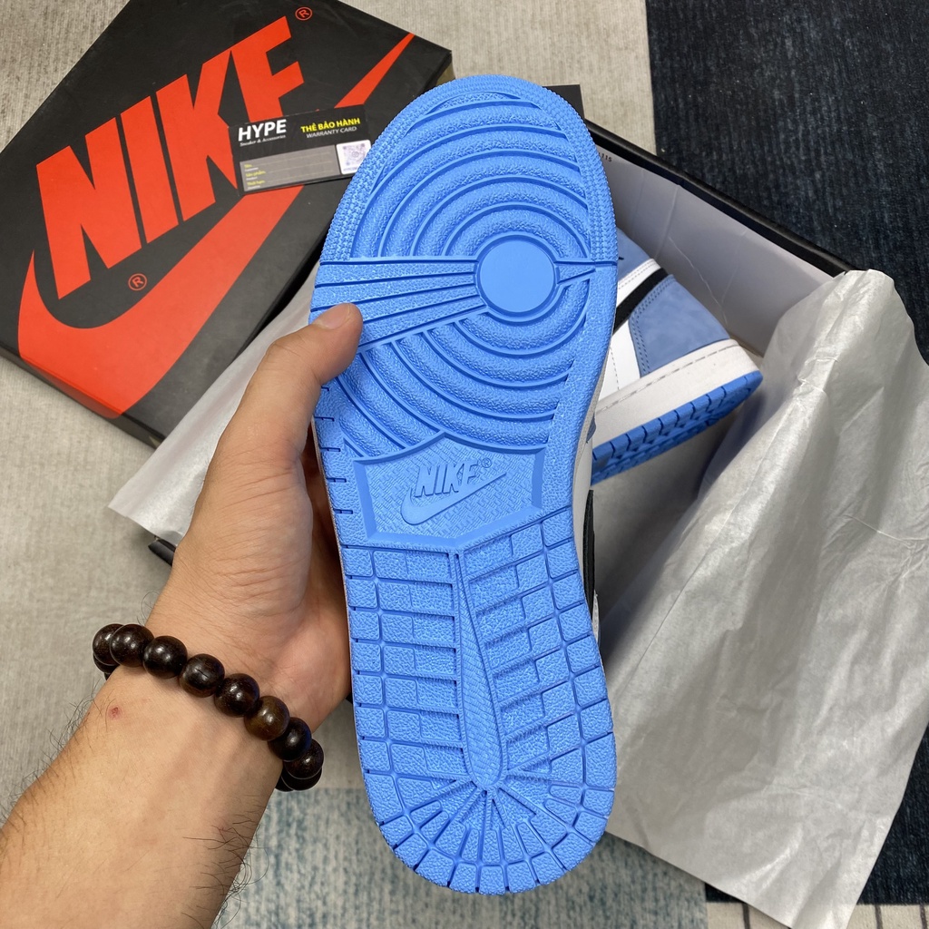 Giày sneaker Jordan 1 Retro High University Blue  - Hype Sneaker | Bản High Quality.