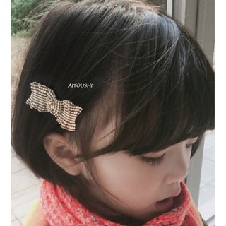 (Ảnh thật) Set 5 kẹp nơ caro nhún