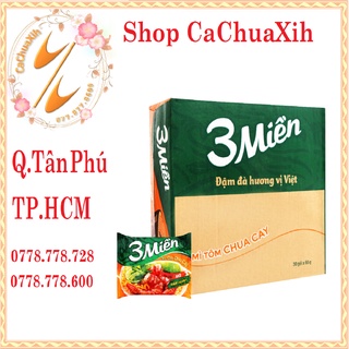 Mì 3 miền tôm chua cay thùng 30 gói