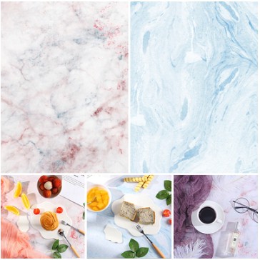 Phông nền chụp ảnh 2 mặt Đá Marble 3D với 50 mẫu chụp hình