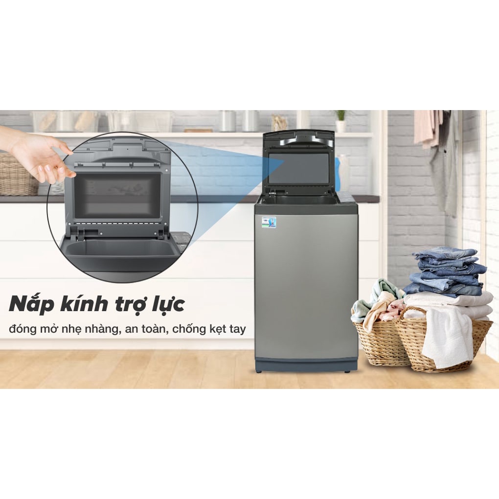 Máy giặt Aqua 8Kg AQW-KS80GT.S