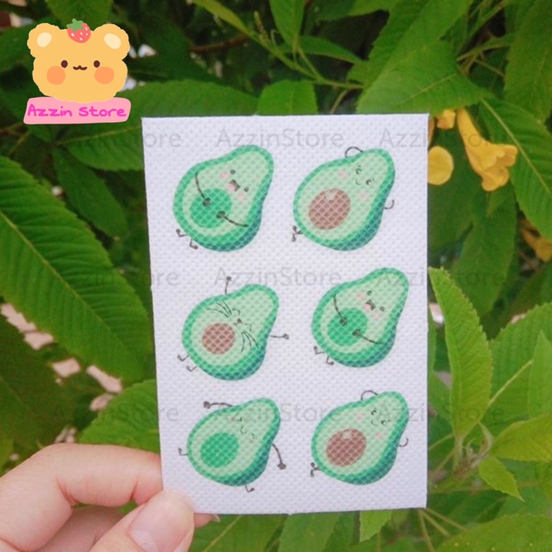 Miếng Dán Chống Mũi Đốt Hình Quả Bơ 🥑 Hoạt Hình Dễ Thương - Azzin Store