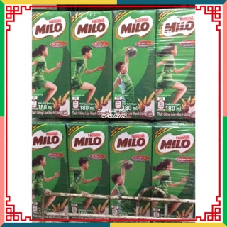 Lốc 4 Hộp Sữa Milo Lúa Mạch 180ml