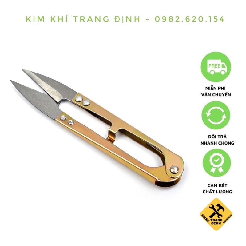 Kéo Bấm Chỉ, Kéo Cắt Chỉ Cán Thép