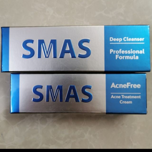 Sữa rữa mặt SMA và kem mụn SMAS